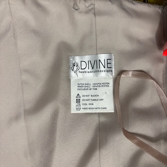 y2k 90s corset bustier silver grey with silver beading on top - Picture 3 of 4